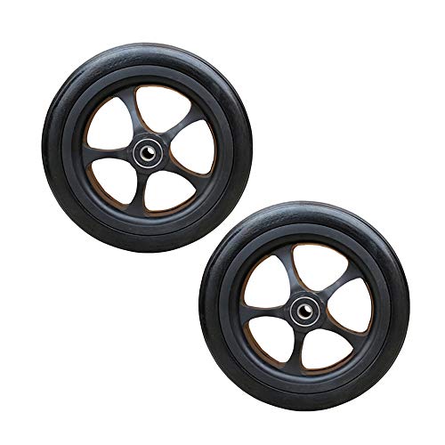 Caster EIN Paar manuelle Rollstuhl Vorderrad 6 Zoll 7 Zoll 8 Zoll Universal Rollstuhl Vorderrad kleines Rad Vollreifen Kleiner Reifen Caster EIN Paar manuelle Rollstuhl Vorderrad 6 Zoll 7 Zoll 8 Zoll Universal Rollstuhl Vorderrad kleines Rad Vollreifen Kleiner Reifen von Ereno