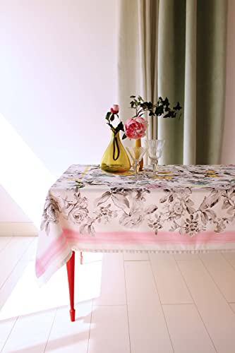 Castilla Textil | Fleckenabweisende Tischdecke aus Stoff Waschbar | zum Verschönern Ihres Tisches | Modell Maite | 145 x 250 von Castilla Textil