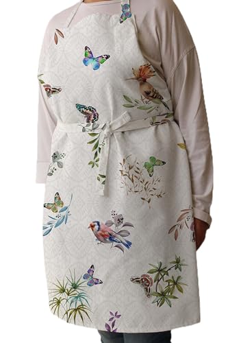 Castilla Textil Schürze, schmutzabweisend, Küchenschürze, 72 x 83 cm, Modell Tikal von Castilla Textil