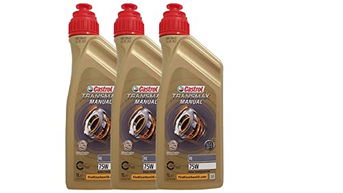 CASTROL Getriebeöl Schaltgetriebeöl SYNTRANS FE 75W API GL-4 MB 235.73 - 3 LiterF von Castrol