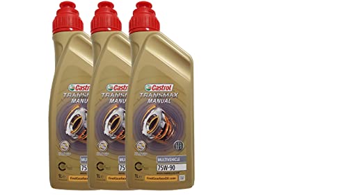 Castrol Syntrans Multivehicle 75 W-90 – synthetisches Motorenöl Auto Getriebe Öl – 3 Liter: 3 x 1L von Castrol