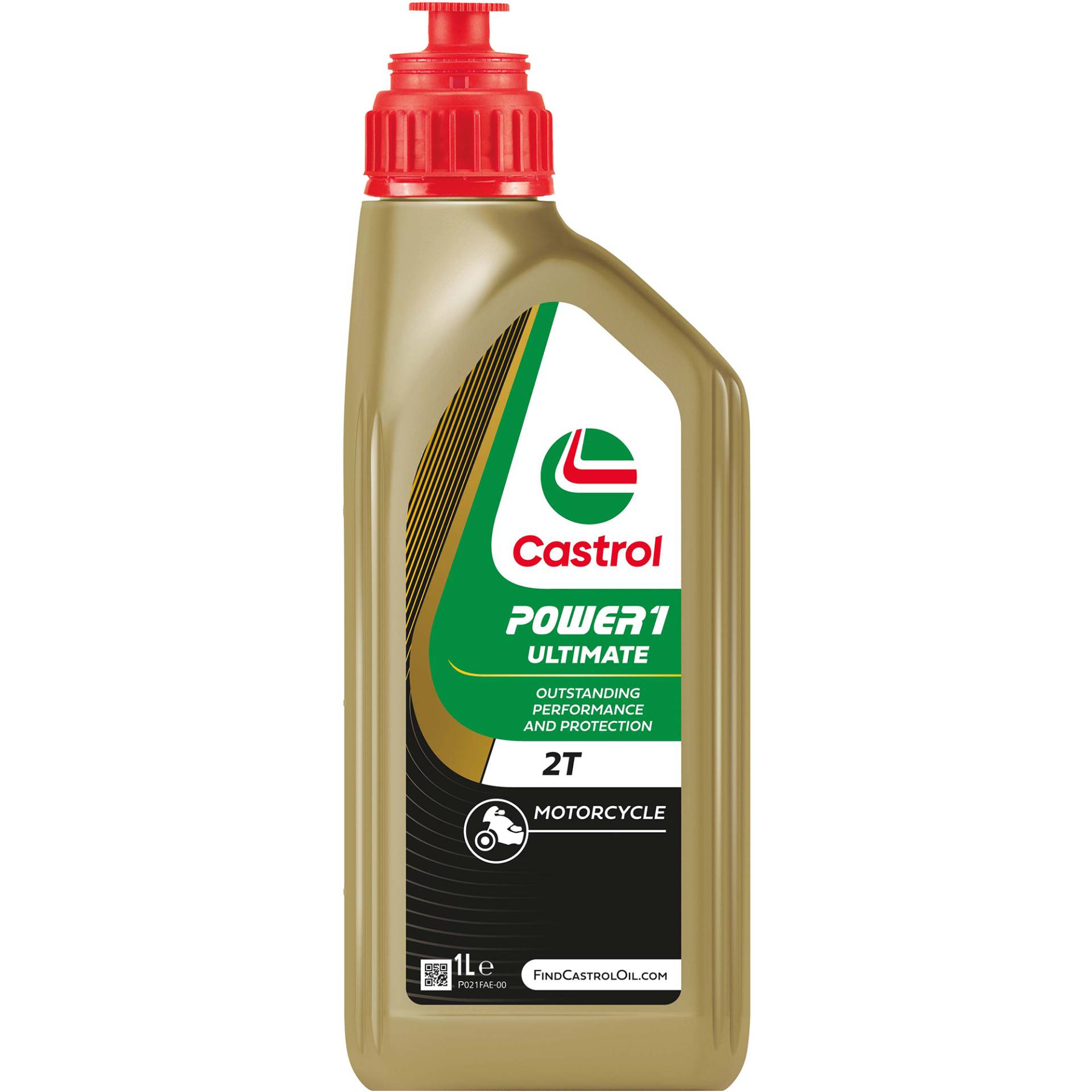 Castrol Motorenöl für 2-Takt-Motorräder 'Power1 Ultimate 2T' 1 l Castrol Motorenöl für 2-Takt-Motorräder 'Power1 Ultimate 2T' 1 l von Castrol