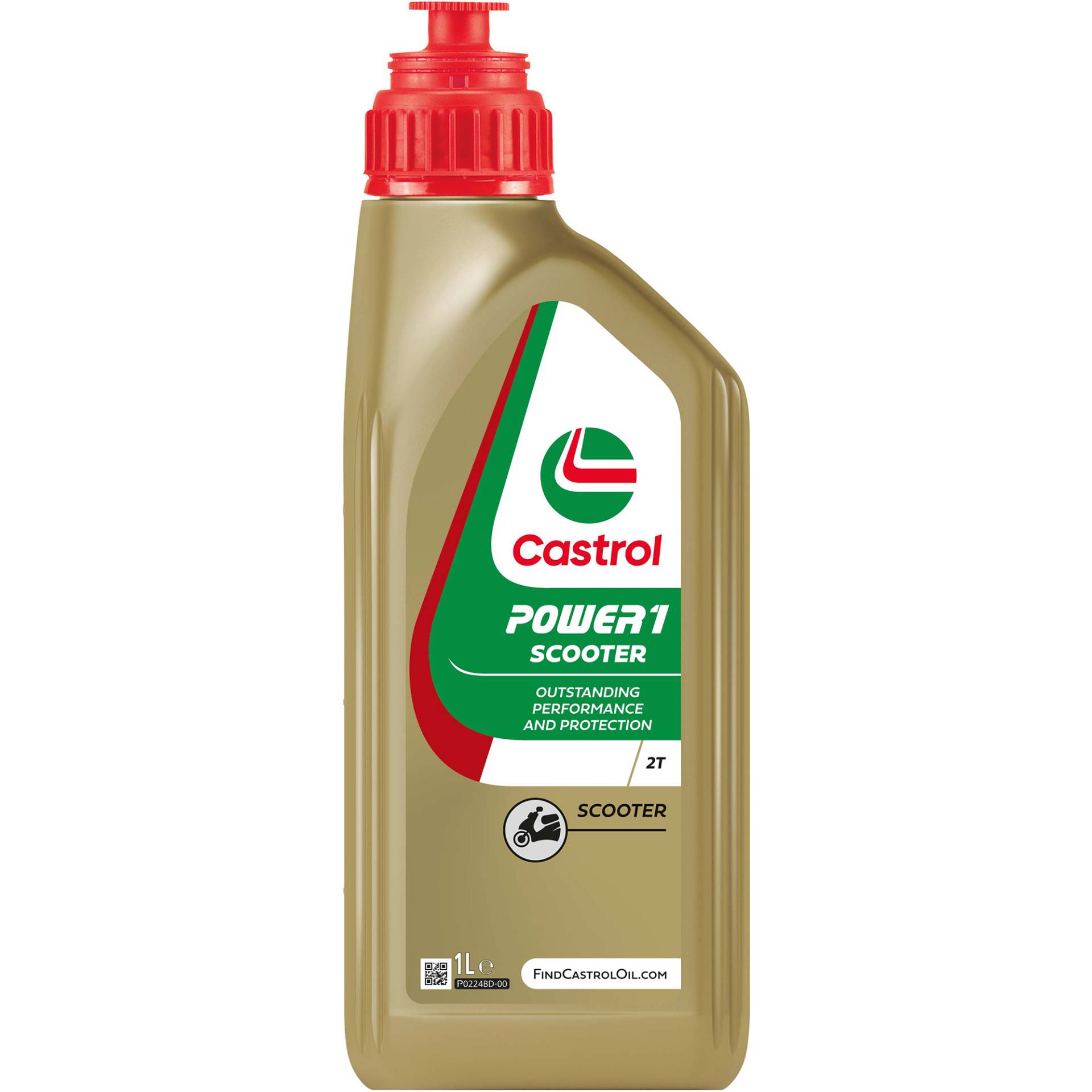 Castrol Motorenöl für 2-Takt-Roller 'Power1 Scooter 2T' 1 l Castrol Motorenöl für 2-Takt-Roller 'Power1 Scooter 2T' 1 l von Castrol