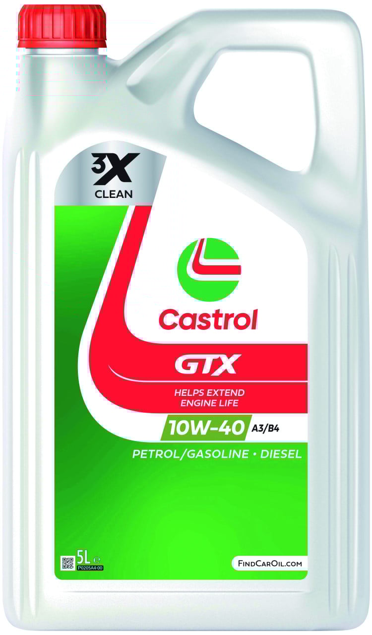 Castrol Motoröl GTX 10W-40 A3-B4 5L von Castrol