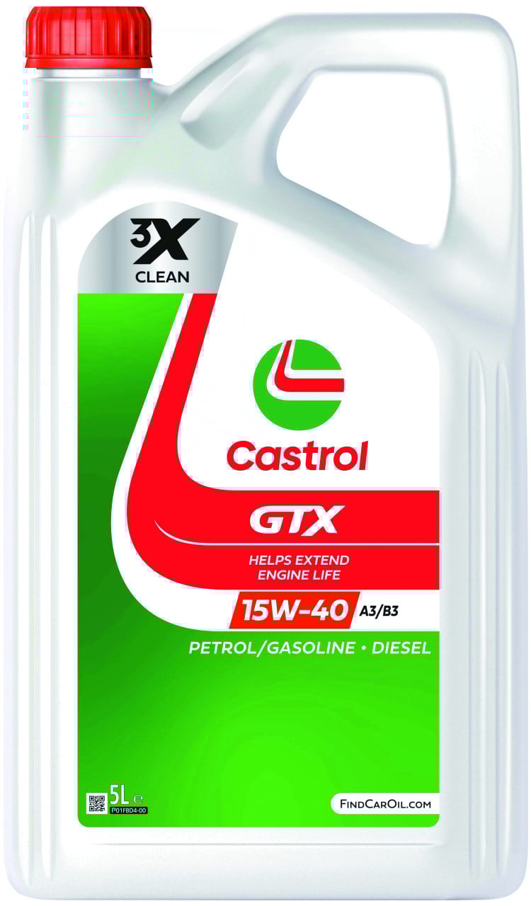 Castrol Motoröl GTX 15W-40 A3-B3 5L von Castrol