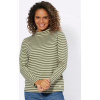 Casual Looks Stehkragenshirt "Ringelshirt", (1 tlg.) von Casual Looks