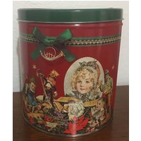Vintage Baker Es Estate Shortbread Keksdose Dose ~ Weihnachtsmotiv von CasualChicMom