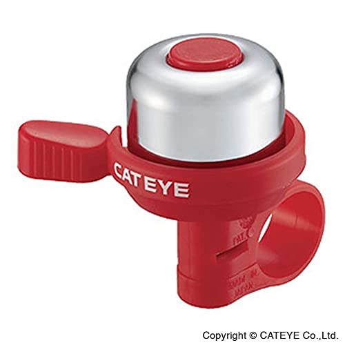 CatEye Fahrradklingel, Messing, Rot, Einheitsgröße von CATEYE