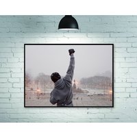 Rocky Balboa Film Poster Wanddekoration Home Dekoration Kunst Rahmenlos von CatKittyStore