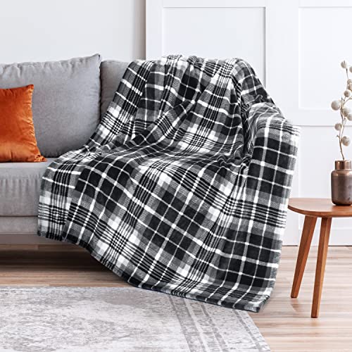 Catalonia Classy Fleece-Überwurfdecke für Couch, leichte, weiche, gemütliche All Seasons Lounge-Decke, Wohnzimmer-Deko-Decke von Catalonia Classy