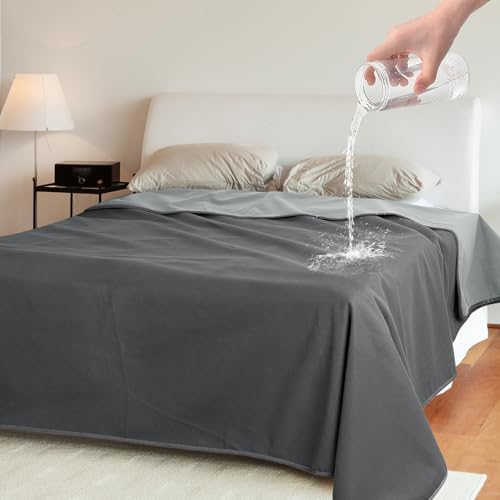 Catalonia Classy wasserdichte Decke, Wasserdicht Hundedecke Waschbar Sofaschutz Couch Überwurf, Wasserdicht Liebesdecke Kuscheldecke Schutzdecke Tagesdecke,152 x 127cm von Catalonia Classy
