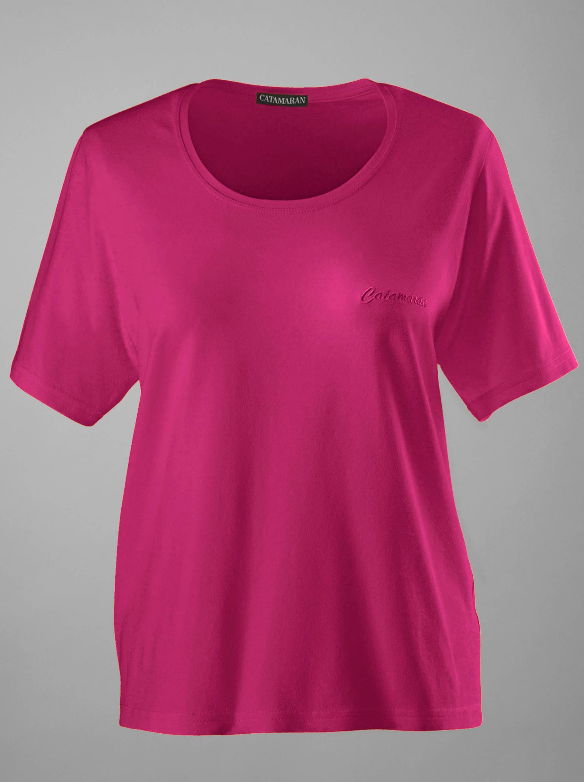 Sportshirt in schwarz + pink von Catamaran Sports von Catamaran Sports