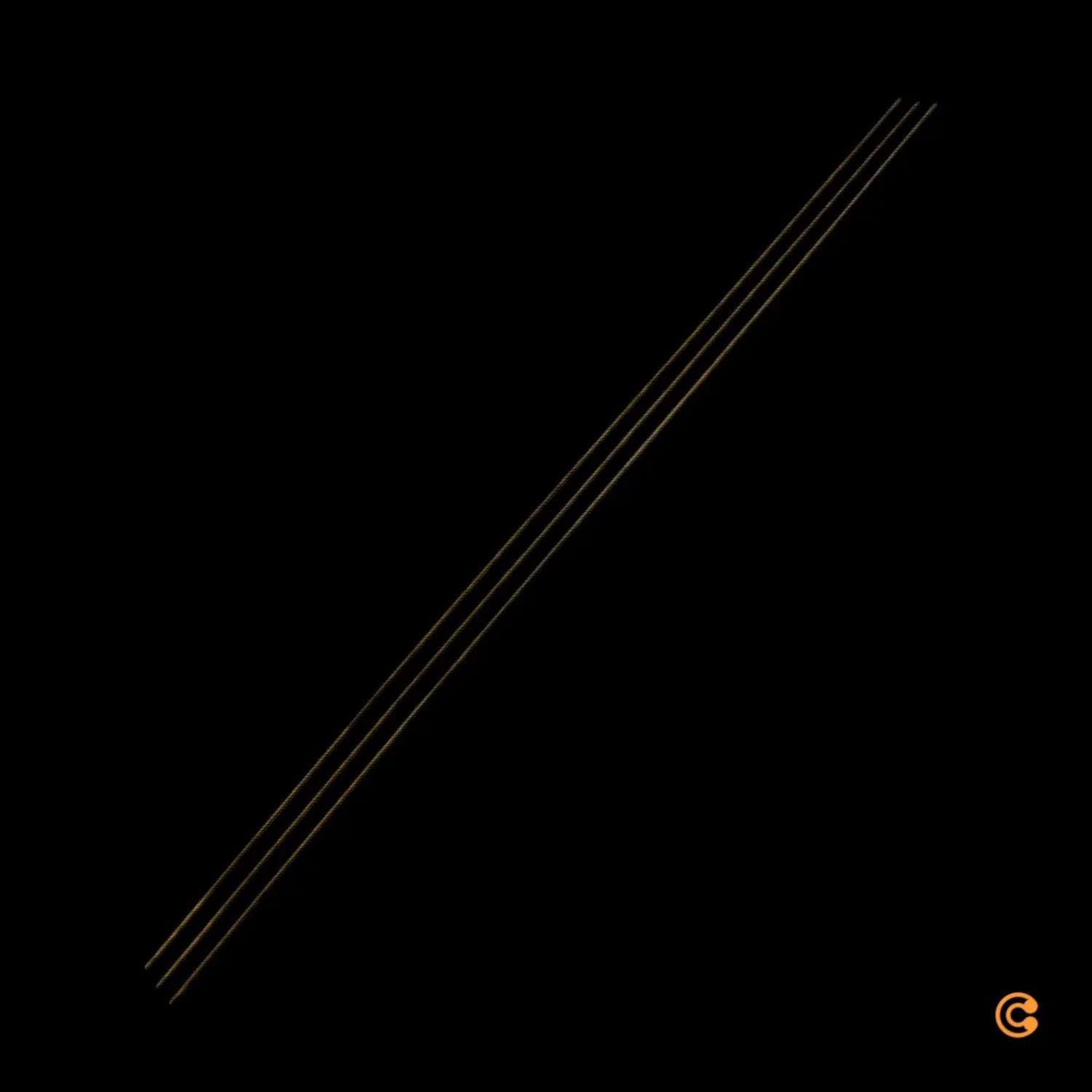 B-Ware Catellani & Smith Macchina Della Luce Stäbe 145cm Gold Ersatz Siehe Text/Foto von Catellani & Smith