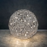 Catellani & Smith Fil de Fer F Bodenleuchte Ø: 50 cm, Aluminium von Catellani & Smith