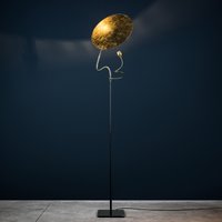 Catellani & Smith Luce d’Oro F Stehleuchte Gold, Flexarm: Messing von Catellani & Smith