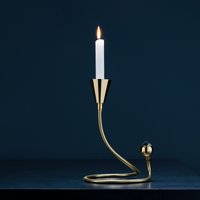 Catellani & Smith Miracolo Kerzenhalter Messing von Catellani & Smith