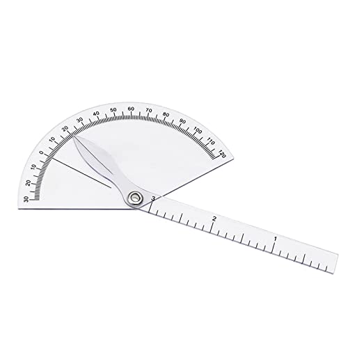 Catelves Winkelmesser, Goniometer, Goniometer Physiotherapie, Winkelmesser Physiotherapie, Transparent Finger Goniometer für Physiotherapy, Sports Therapy von Catelves