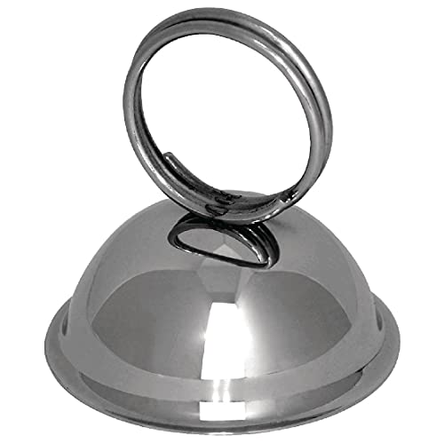 Olympia Menühalter Edelstahl mit Ring von Olympia