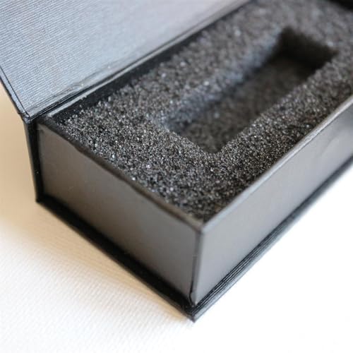 3 x schwartz Magnetische Präsentations-Geschenkschachtel für USB-Stick - Geschenkschachtel mit magnetischer Klappe. Enthält Schaum, von Caterpillar Red