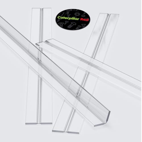 4 x 500 mm Flex-Scharniere mit niedrigem Profil, flexible verstellbare Scharniere aus Transparente, durchgehende Klavierscharniere aus Acrylkunststoff. 4 x 500 mm Flex-Scharniere mit niedrigem Profil, flexible verstellbare Scharniere aus Transparente, durchgehende Klavierscharniere aus Acrylkunststoff. von Caterpillar Red