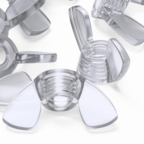 50x Durchsichtige klare Acryl M6 Flügelmuttern plastikschrauben 50x Durchsichtige klare Acryl M6 Flügelmuttern plastikschrauben von Caterpillar Red