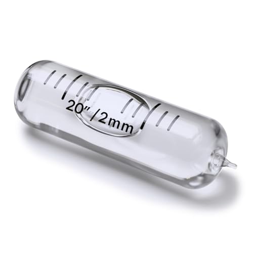 Replacement Level Glass Vial, Spirit Bubble Level, with nib, Accurate, 35mm x 11mm - Transparent Clear Replacement Level Glass Vial, Spirit Bubble Level, with nib, Accurate, 35mm x 11mm - Transparent Clear von Caterpillar Red