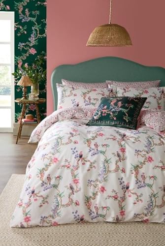 Cath Kidston Birds Of A Feather Bettwäsche-Set in Blush – Doppelbett Cath Kidston Birds Of A Feather Bettwäsche-Set in Blush – Doppelbett von Cath Kidston
