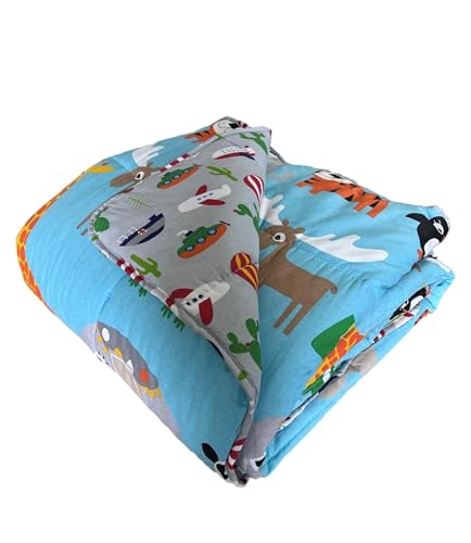 Catherine Lansfield Animal Adventures Steppdecke 170 x 220 cm von Catherine Lansfield