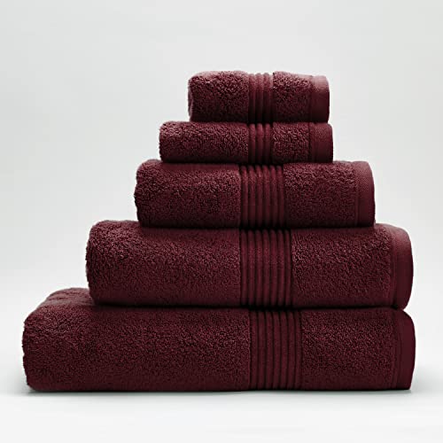 Catherine Lansfield Hometextiles, Bath, So Soft Bordeaux Towel 30x30cm von Catherine Lansfield