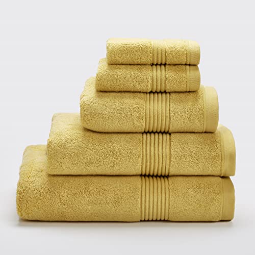 Catherine Lansfield Hometextiles, Bath, So Soft Ochre Towel 30x30cm von Catherine Lansfield