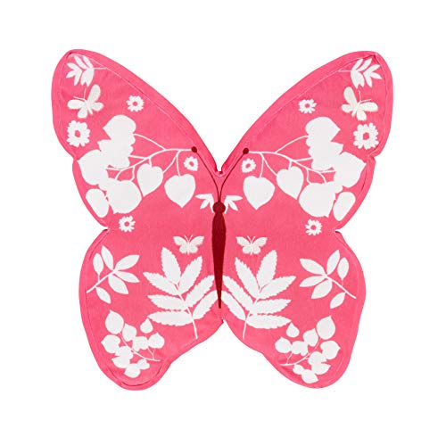 Catherine Lansfield Schmetterling, Pink, Polyester, Rose, 38 x 9 x 38 cm von Catherine Lansfield