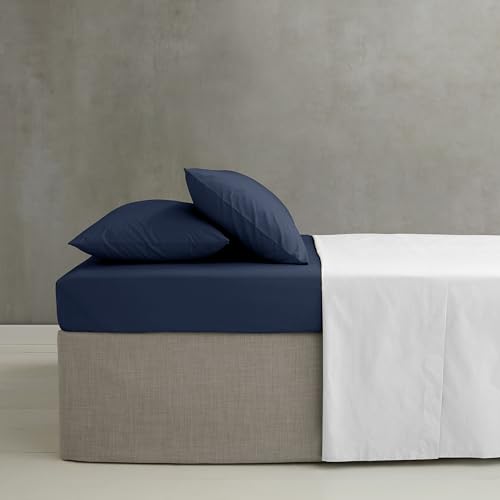 catherine Lansfield Spannbettlaken Marineblau Einzelbett von Catherine Lansfield