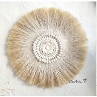 Juju-Hut Aus Seil Verziert Mit Floristy White 32 cm von CathieFERRARI