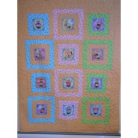 Doppelte Größe Quilt, Handgefertigte Steppdecke, Handgemachte Twin Bee Quilt 64 "x 80" von Cathithesewingaddict