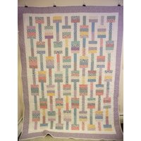 Quilt, 1930Er Reproduktionsdrucke Extralanger 72" X 93" von Cathithesewingaddict