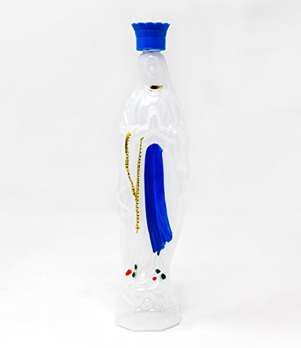 Large Virgin Mary Plastic Statue Containing Lourdes Holy Water (20cm bottle) von Catholic Gift Shop Ltd