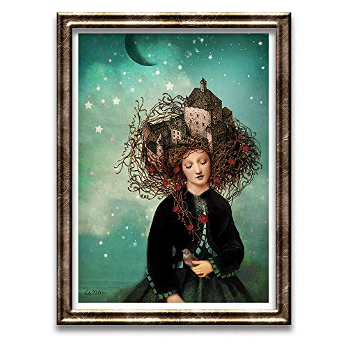 Cathrin Welz-Stein Hochwertiger Kunstdruck Poster Print – Beauty - Künstlerin A3 – 297mm x 420mm Badezimmer Deko Bilder Wohnzimmer Poster & Kunstdrucke | Lieferung ohne Rahmen von Cathrin Welz-Stein