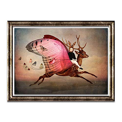 Cathrin Welz-Stein Hochwertiger Kunstdruck Poster Print – Enjoy Ride – Künstlerin A2-420mm x 594mm Badezimmer Deko Bilder Wohnzimmer Poster & Kunstdrucke | Lieferung ohne Rahmen von Cathrin Welz-Stein