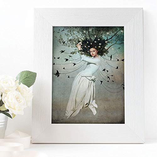 Cathrin Welz-Stein Hochwertiger Kunstdruck Poster Print – Fly - Künstlerin A4-210mm x 297mm Badezimmer Deko Bilder Wohnzimmer Poster & Kunstdrucke | Lieferung ohne Rahmen von Cathrin Welz-Stein