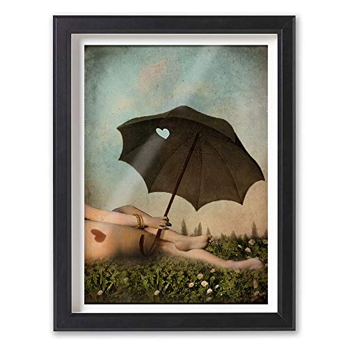 Cathrin Welz-Stein Hochwertiger Kunstdruck Poster Print – Sunshine Tattoo - Künstlerin A4 - 210mm x 297mm Badezimmer Deko Bilder Wohnzimmer Poster & Kunstdrucke | Lieferung ohne Rahmen von Cathrin Welz-Stein