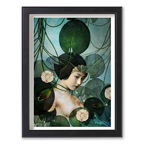 Cathrin Welz-Stein Hochwertiger Kunstdruck Poster Print – Tangled – Künstlerin A2 - 420mm x 594mm Badezimmer Deko Bilder Wohnzimmer Poster & Kunstdrucke | Lieferung ohne Rahmen von Cathrin Welz-Stein