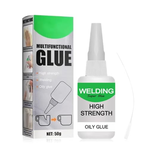 Sekundenkleber Extra Stark, 2025 Neu Alleskleber Schuhkleber Stark Wasserfest Superkleber Kleben Statt bohren Sekundenkleber Mit Aktivator, für Holzleim Kunststoff Metall Keramik Leder (1 Stück) von Catnat
