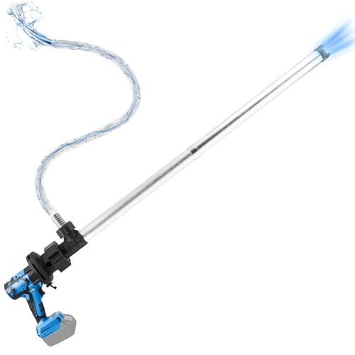 Catolsss Regenfasspumpe für Makita 18V,Bürstenlon kompakt 10000 U/min mit 2 Geschwindigkeiten,Tragbare umpfpumpe mit 3/4" Auslass 791 GPH, für Pool/Garten/Teich/Wohnmobil/Boot (ohne Akku) von Catolsss