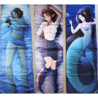 Anime Girl Body Kissenbezug [Doppelseitig] [Ork & Drachen Mädchen] von CatoriASMR