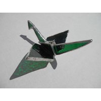 Smaragdgrüner Christbaumschmuck Aus Glas von CatsPajamasGlass