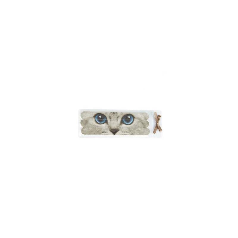 Catseye London Nagelfeile 3er Set Silver Kitty Katze von Catseye London