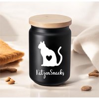 Vinylaufkleber „Katzen Snacks" Katze | Beschriftung Futterdose Vorrat Vinylaufkleber „Katzen Snacks" Katze | Beschriftung Futterdose Vorrat von CatsimoDE