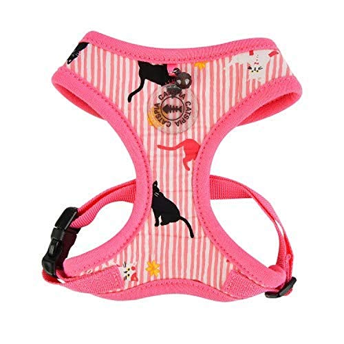 CATSPIA CATA-HA9477-PK-M Faye Harness Katzengeschirr, M, rosa von CATSPIA