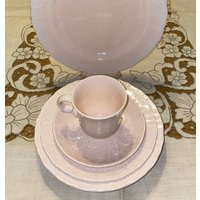 Vintage Mikasa 5-Teiliges Gedeck/Country Classics Gemtone Peach von CattailFarmsStudio