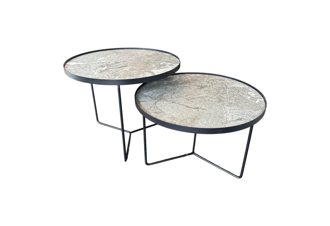 Cattelan Italia Couchtisch Set Couchtisch Billy Platte Keramik Marmi KM13 Areal Grau Cattelan Italia Couchtisch Set Couchtisch Billy Platte Keramik Marmi KM13 Areal Grau von Cattelan Italia